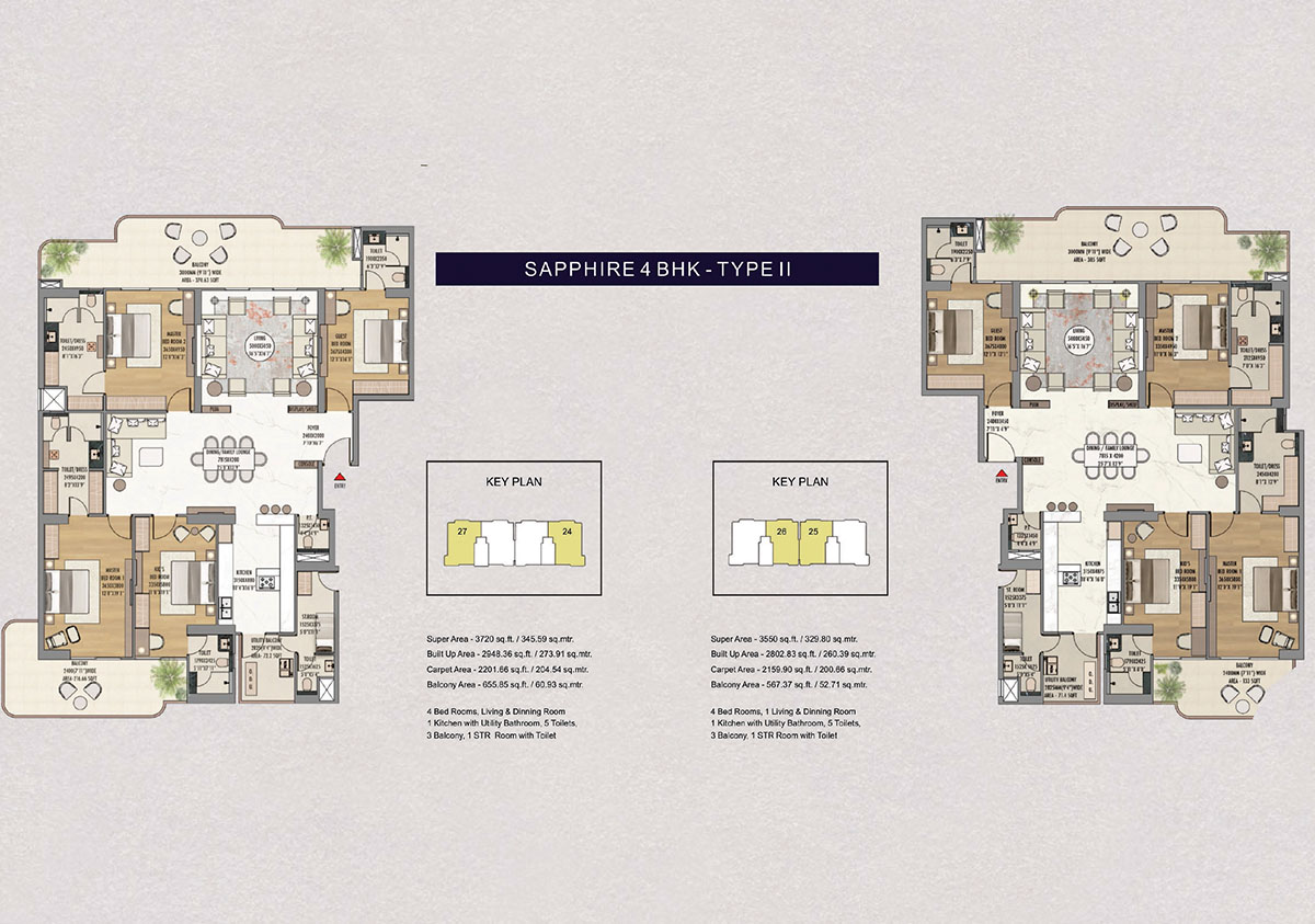 Mahagun Medalleo Sector 107 Noida - Floor Plan